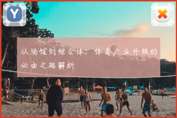 从场馆到综合体：体育产业升级的必由之路解析
